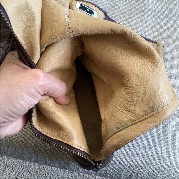 Frye Brown Equestrian Leather Boots 7 - Picture 9 of 16